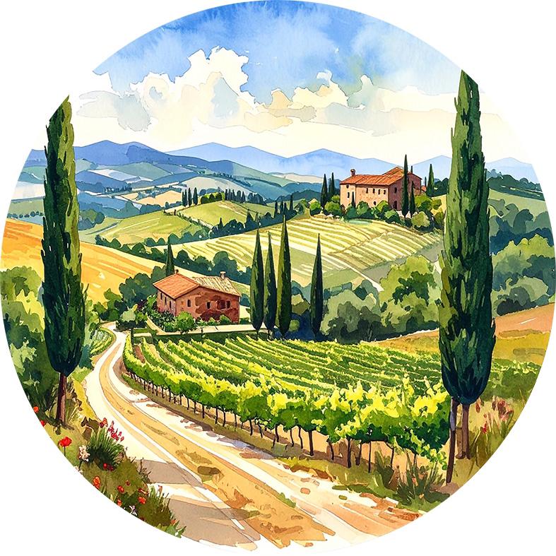 Sottopiatto Via della Vigna